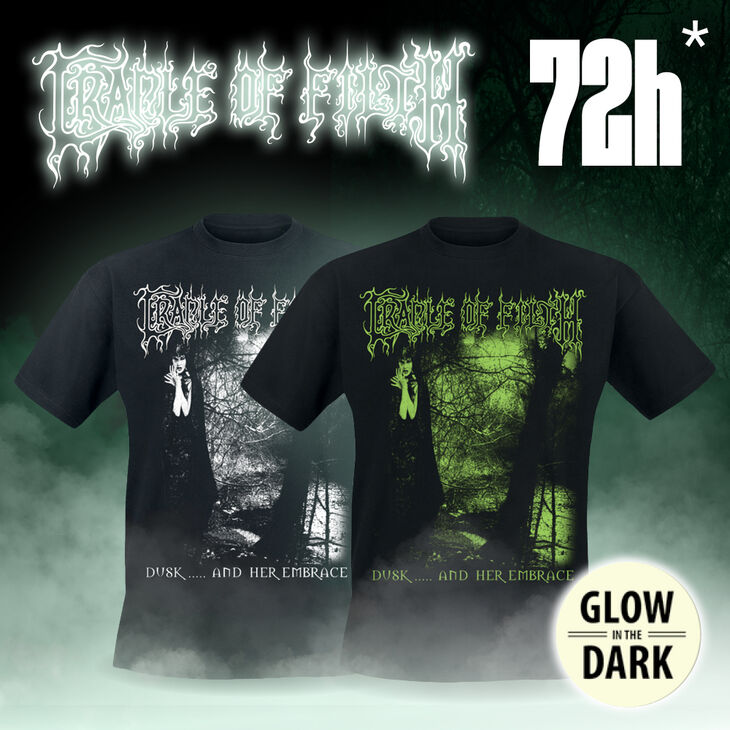 Tylko przez krótki czas! / Dostępna TYLKO w EMP koszulka z nadrukiem świecącym w ciemności! / Działaj szybko!