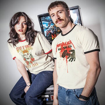 Odkryj nasze koszulki Retro Ringer