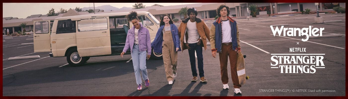 Wrangler zabierze Cię do Hawkins / Styl w każdym wymiarze / Zobacz teraz!