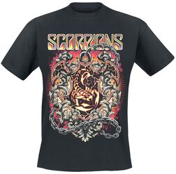 Crest In Chains, Scorpions, T-Shirt