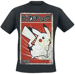Pikachu - Poster, Pokémon, T-Shirt