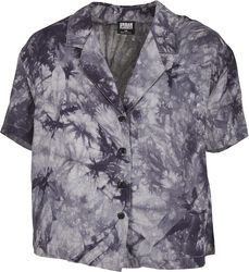 Ladies Viscose Tie Dye Resort Shirt