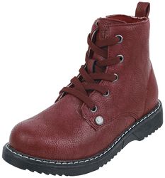 Dark Red Kids' Boots, Black Premium by EMP, Buty dziecięce