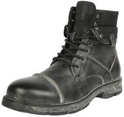 Washed boots, Black Premium by EMP, Buty