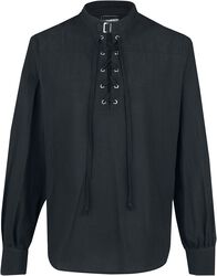 Lace-Up Shirt With Buckle, Banned, Koszula