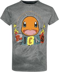 Charmander - Rocks, Pokémon, T-Shirt