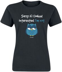 Sorry If I Looked Interested. I'm Not., Tierisch, T-Shirt