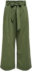 Onlmarsa Solid Paperback Trousers, Only, Spodnie z materiału