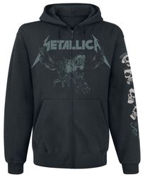 S&M2 - Skull, Metallica, Bluza z kapturem rozpinana
