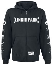 Graffiti, Linkin Park, Bluza z kapturem rozpinana