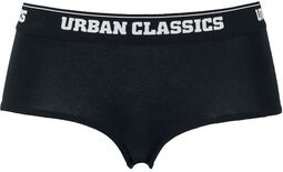 Ladies Logo Panty Double-Pack, Urban Classics, Komplet majtek