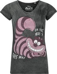 Cheshire Cat - This way  or that way?, Alicja w Krainie Czarów, T-Shirt