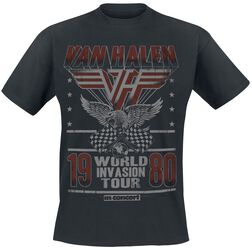 World Invasion Tour 1980, Van Halen, T-Shirt