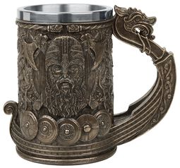 Bronze Drakkar Viking, Nemesis Now, Kufel