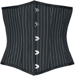 Corset with stripes, Gothicana by EMP, Corsage - Gorset