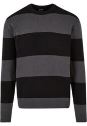 Heavy oversized striped sweatshirt, Urban Classics, Sweter