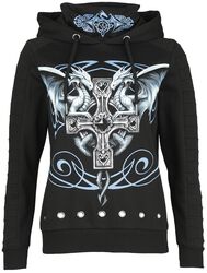 Gothicana X Anne Stokes hoodie, Gothicana by EMP, Bluza z kapturem