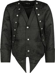 2 in 1 Baroque jacket and vest, Gothicana by EMP, Kurtka przejściowa