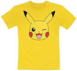 Kids - Pikachu Face, Pokémon, T-Shirt