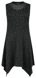 Dress With Runes Alloverprint, Black Premium by EMP, Sukienka Medium