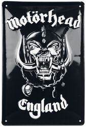 England, Motörhead, Tabliczka metalowa
