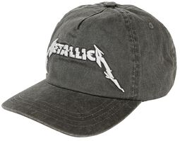 Glitch Logo - Washed Dad Cap, Metallica, Czapka