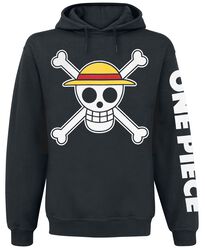 One Piece - Skull, One Piece, Bluza z kapturem