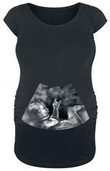 Ultrasound Metal Hand Baby, Odzież ciążowa, T-Shirt