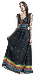 Megan Fiesta Maxi Dress, Voodoo Vixen, Sukienka długa