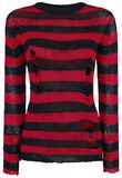 Freddy's Destroyed Stripe Sweater, Forplay, Sweter