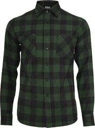 Checked Flannel Shirt, Urban Classics, Koszula flanelowa