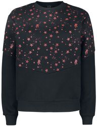 Jumper with stars, RED by EMP, Bluza