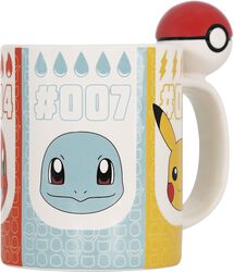 Pokeball - 3D mug, Pokémon, Kubek