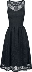 Sleeveless Lace Dress, Gothicana by EMP, Sukienka Medium