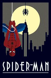 Marvel Deco - Spider-Man, Spider-Man, Plakat