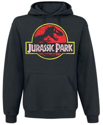 Distressed Logo, Jurassic Park, Bluza z kapturem