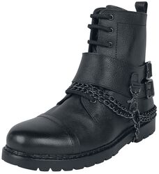Boots with chains, Rock Rebel by EMP, Buty motocyklowe