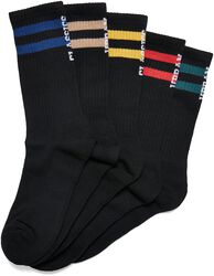 Set of five logo socks, Urban Classics, Skarpetki