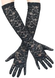 Lace opera glove, Pamela Mann, Hansker