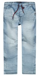Mens Pull On Trousers, Sublevel, Jeansy