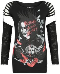 Gothicana X The Crow long-sleeved top, Gothicana by EMP, Longsleeve