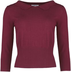 Sweet scallop jumper, Banned Retro, Sweter