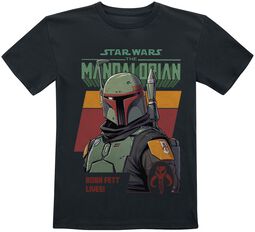 Kids - The Mandalorian - Boba Fett Lives, Star Wars, T-Shirt