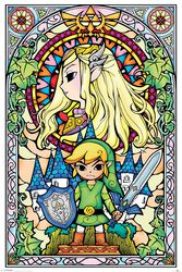 Stained Glass, The Legend Of Zelda, Plakat