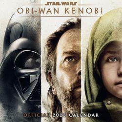 Obi-Wan Kenobi - 2023 wall calendar, Star Wars, Kalendarz ścienny