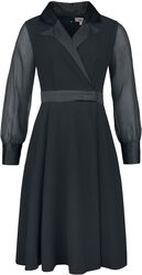 Polly black dress, Timeless London, Sukienka Medium
