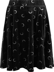 Misty Moon Skirt, Hell Bunny, Spódnica krótka