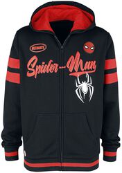 Spider Logo, Spider-Man, Bluza z kapturem rozpinana