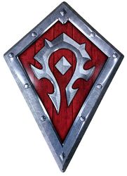 Horde Shield, World Of Warcraft, Tabliczka metalowa