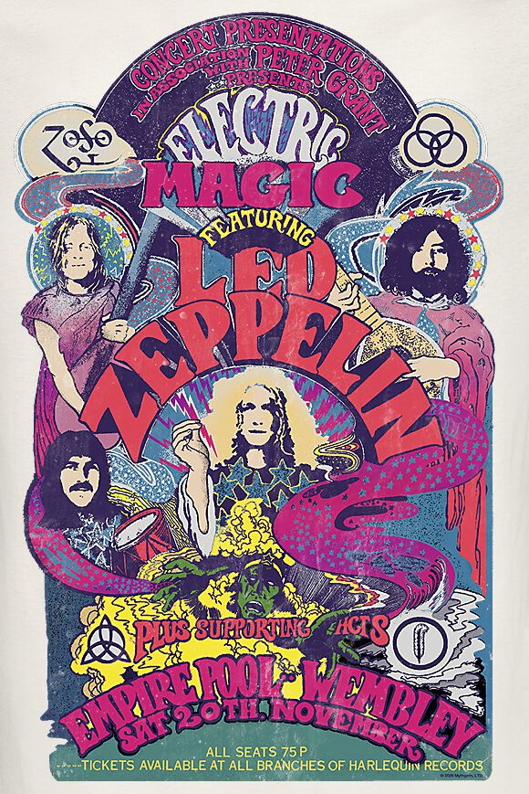 Amplified Collection - Electric Magic | Led Zeppelin T-Shirt | EMP